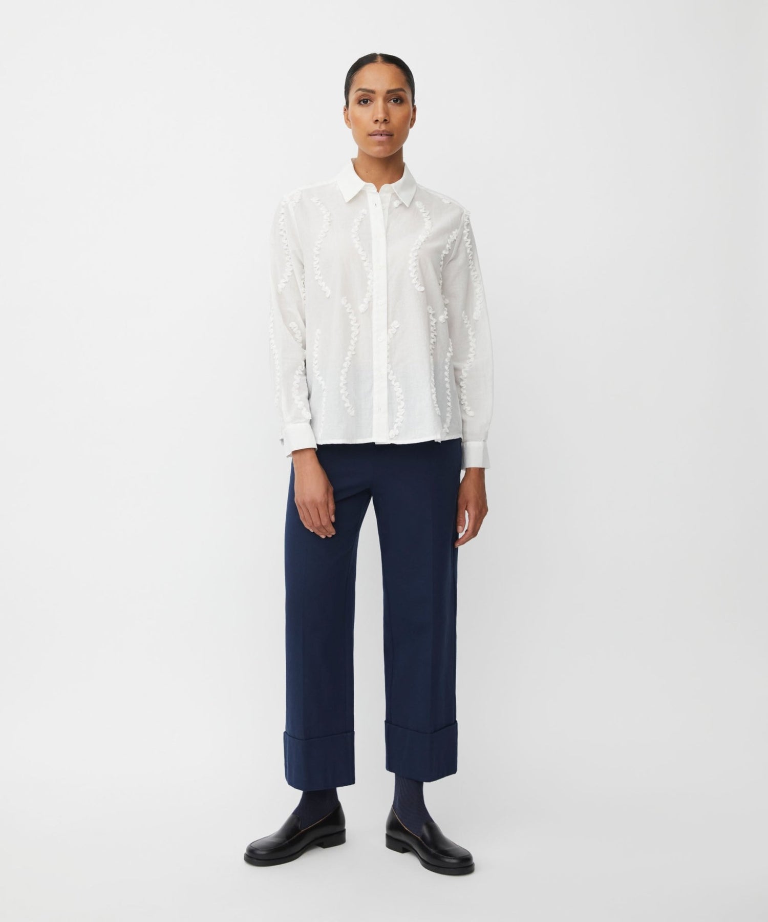 MasaiMasai MaMalmma Loose Shirt WhiteTopsJet Stream - Blue Water Clothing