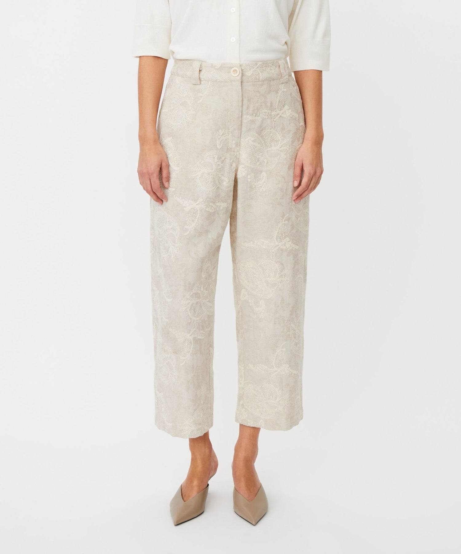 MasaiMasai MaPaelith TrousersBottomsNatural - Blue Water Clothing