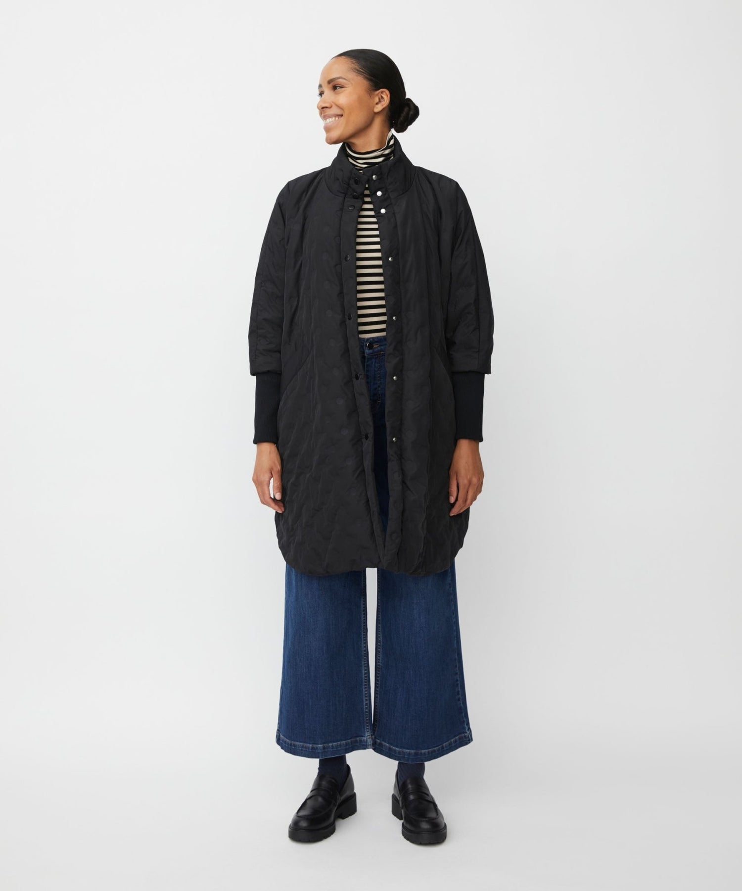 MasaiMasai MaTilda Oversize Quilted Jacket BlackClothingBlack - Blue Water Clothing