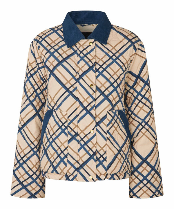 MasaiMasai MATovion Quilted Check JacketCoats & JacketsEnsign Blue - Blue Water Clothing