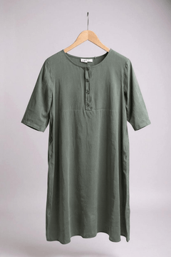 ModulaModula Long Wide Dress AlloroClothingAlloro - Blue Water Clothing