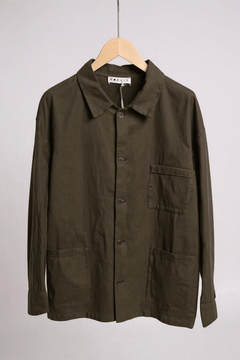 ModulaModula Over 3 Pocket Shirt Military GreenClothingMilitary Green - Blue Water Clothing