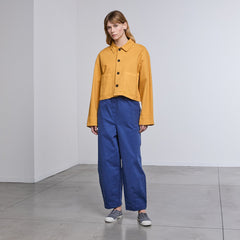 ModulaModula Barrel Trouser LapisBottomsLapis - Blue Water Clothing