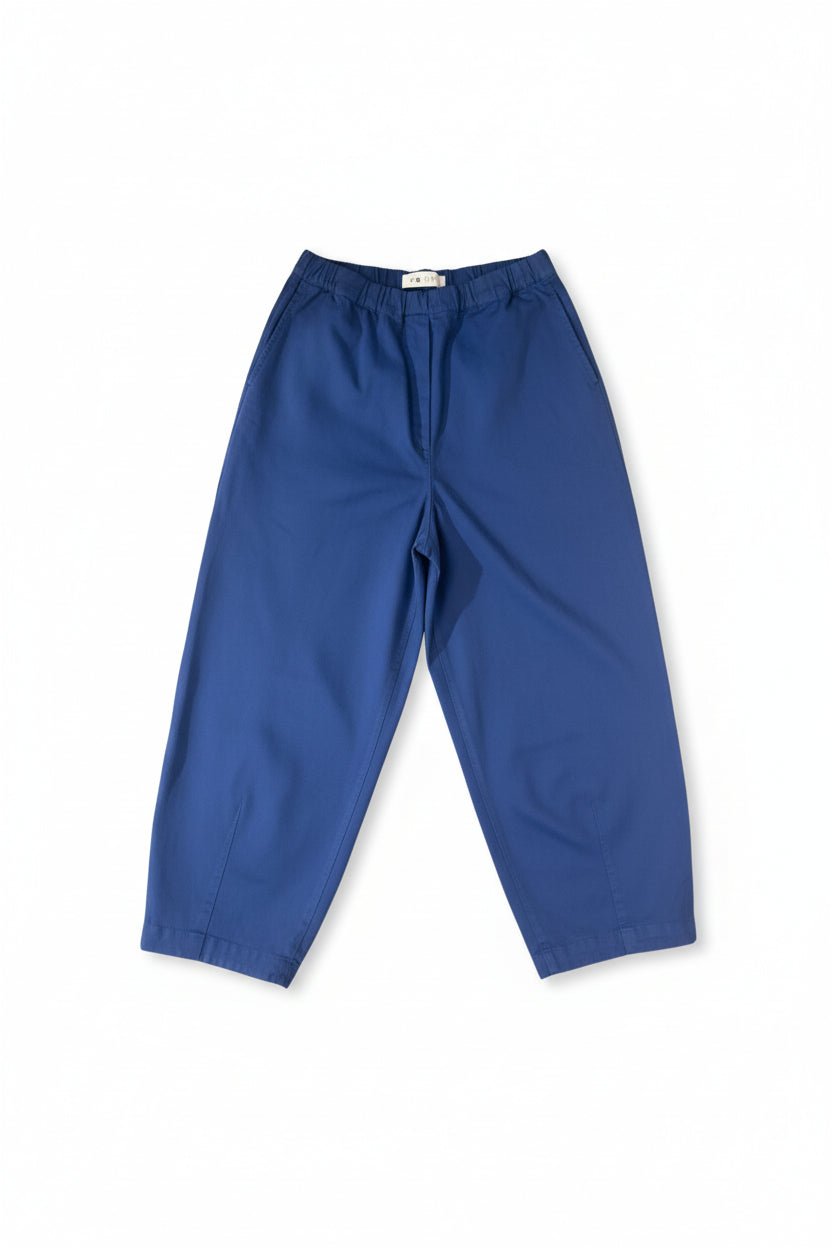 ModulaModula Barrel Trouser LapisBottomsLapis - Blue Water Clothing