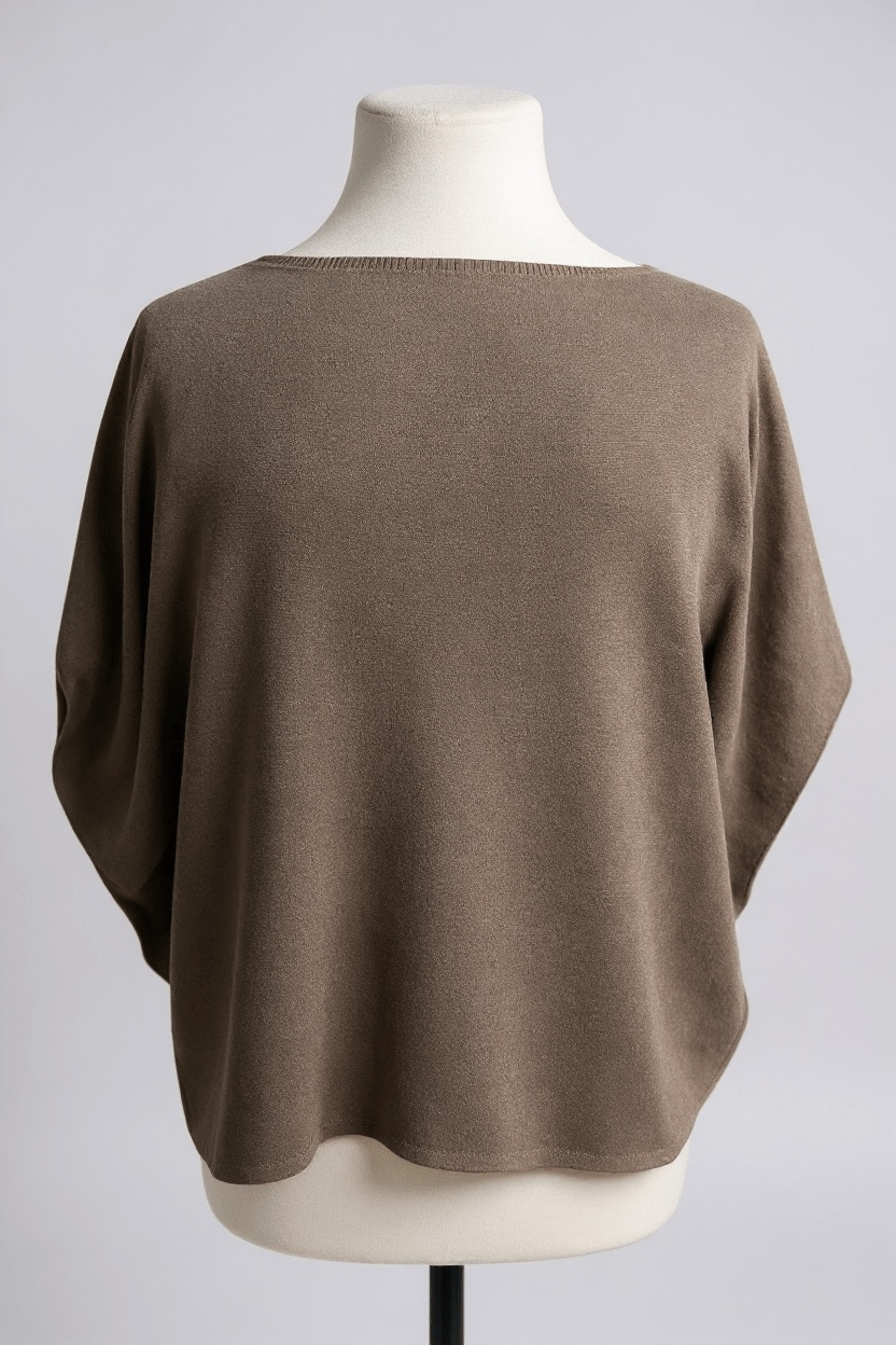 ModulaModula Boxy Top ChocolateTopsChocolate - Blue Water Clothing