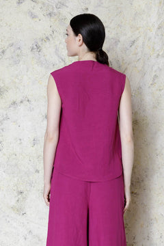 NeiramiNeirami Cowl Neck Sleeveless TopTopsOrchidea - Blue Water Clothing