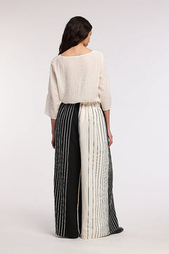 NeiramiNeirami Palazzo Wide Leg Trousers OrizonClothingOrizon - Blue Water Clothing