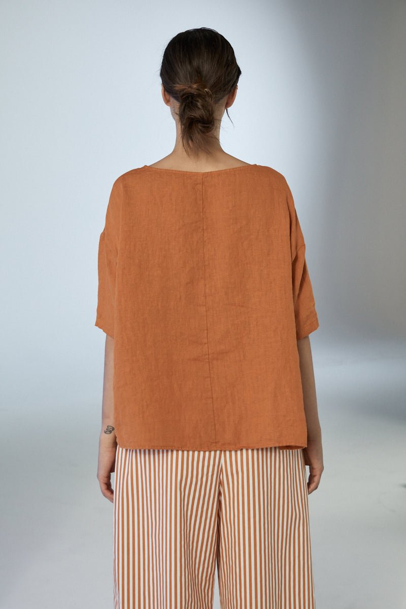 Neirami Wide Shirt Calendula - Blue Water Clothing