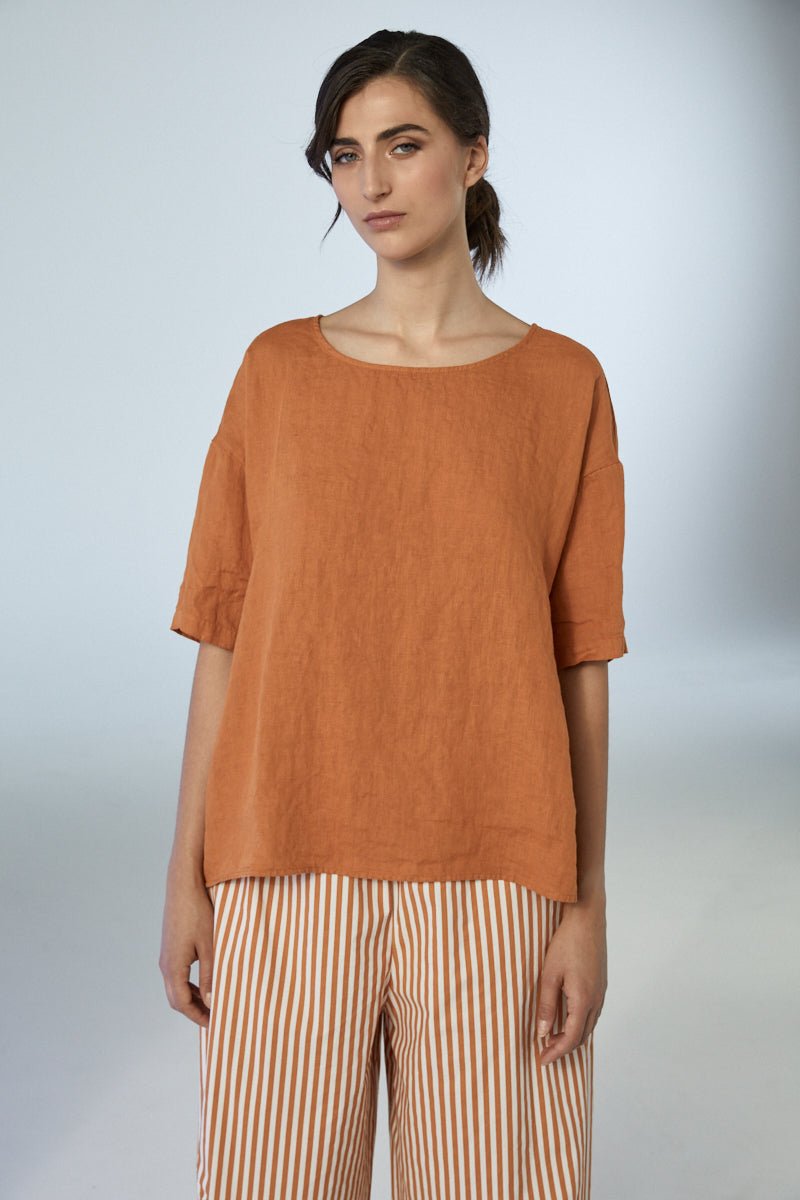 Neirami Wide Shirt Calendula - Blue Water Clothing