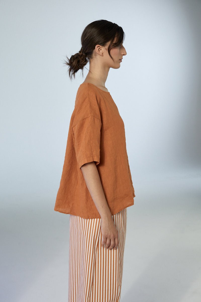 Neirami Wide Shirt Calendula - Blue Water Clothing