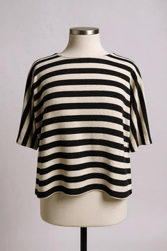 NeiramiNeirami Boxy Stripe SweaterClothingArgilla - Blue Water Clothing