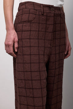 NeiramiNeirami Boyfriend Fit Trousers CortecciaBottomsCorteccia - Blue Water Clothing