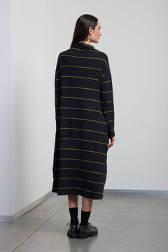 NeiramiNeirami Long A - Line Dress OliveClothingRiga Olive - Blue Water Clothing