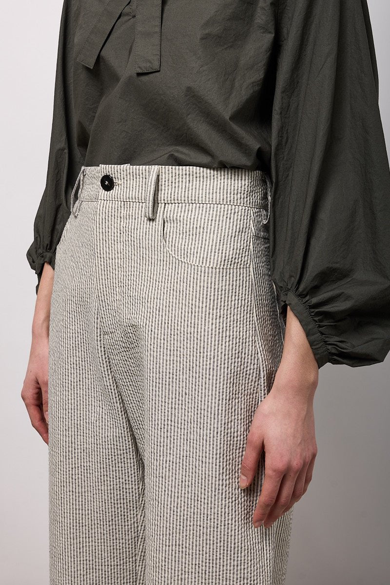 NeiramiNeirami Regular Trousers Barre NeroBottomsBarre Nero - Blue Water Clothing