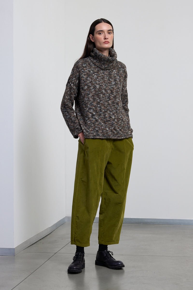 NeiramiNeirami Turtleneck Wool Sweater PestoTopsPesto - Blue Water Clothing