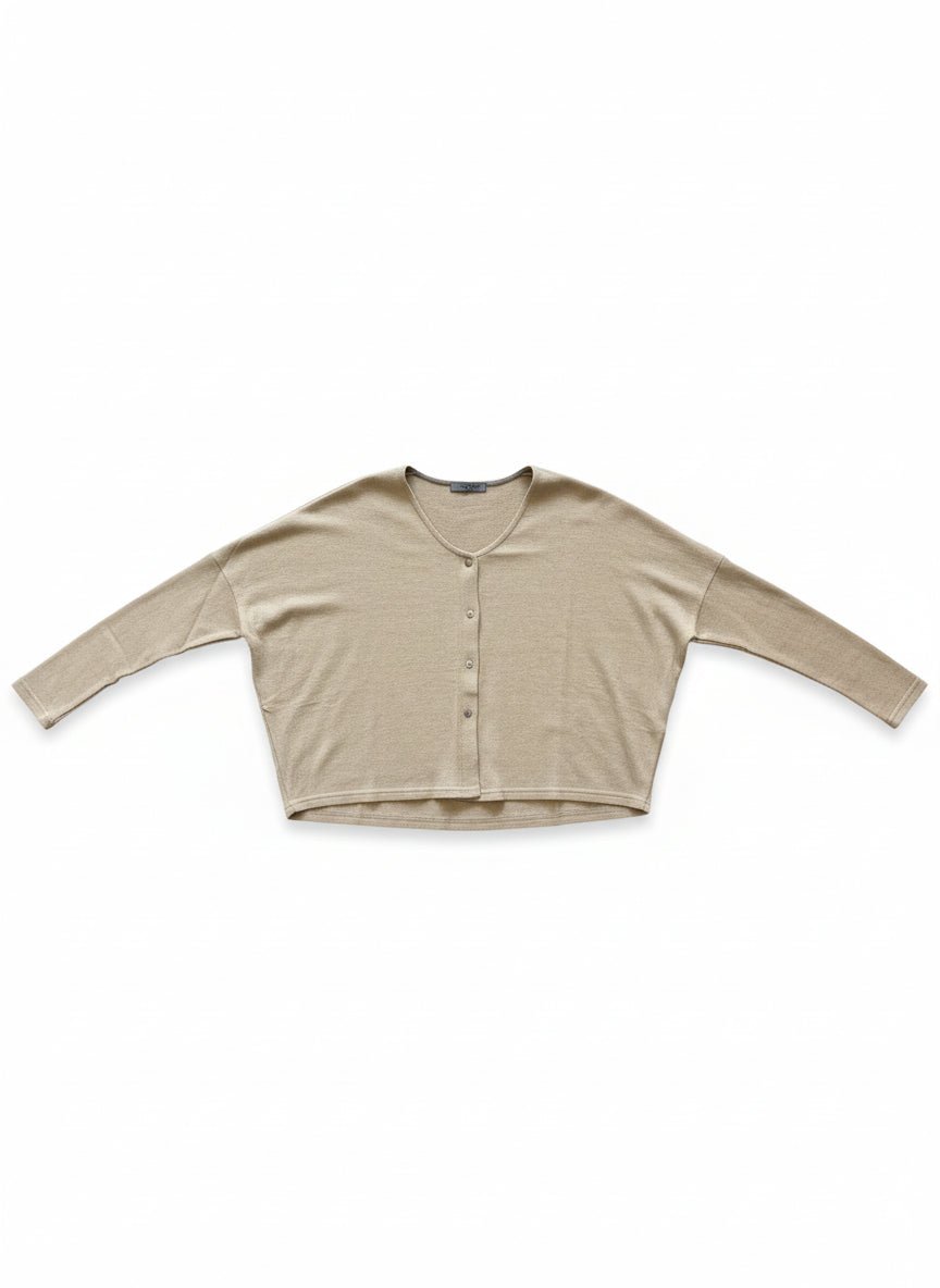 NeiramiNeirami V - Neck Cardigan SabbiaTopsSabbia - Blue Water Clothing