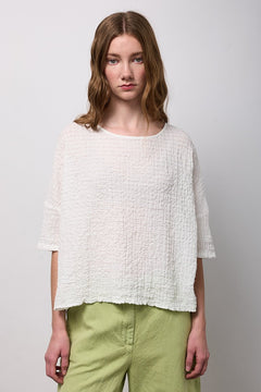 NeiramiNeirami Wide Boxy Blouse AllumeTopsAllume - Blue Water Clothing