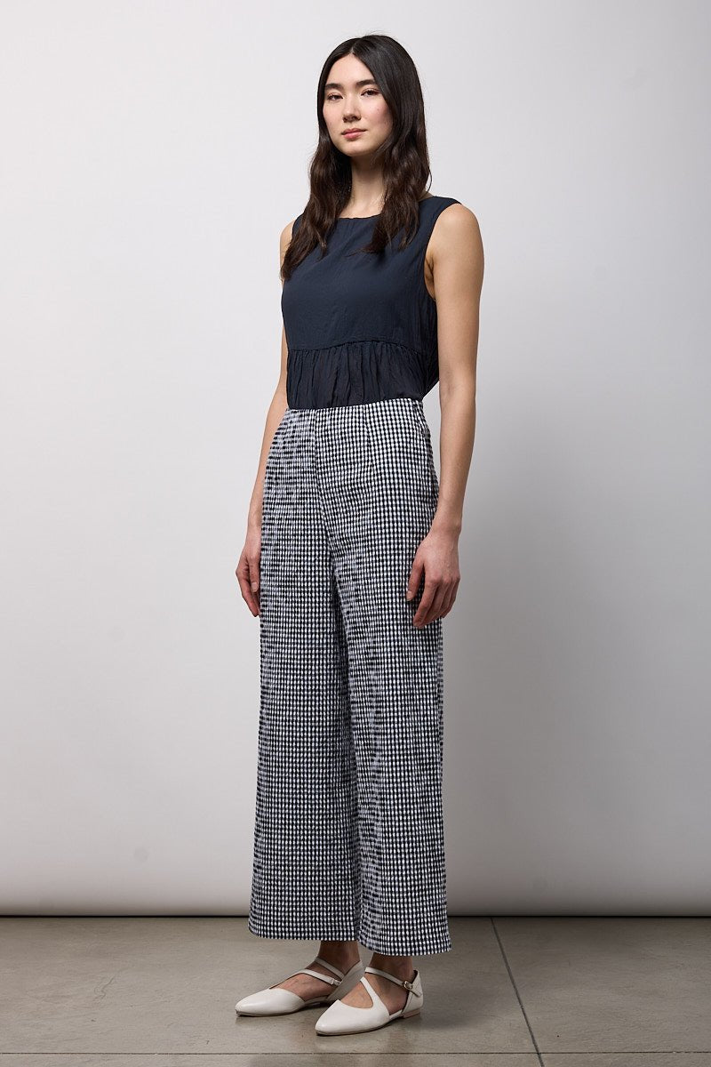 NeiramiNeirami Wide Trouser BluBottomsBlu - Blue Water Clothing