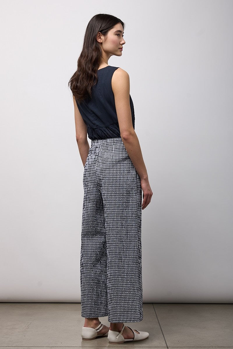 NeiramiNeirami Wide Trouser BluBottomsBlu - Blue Water Clothing