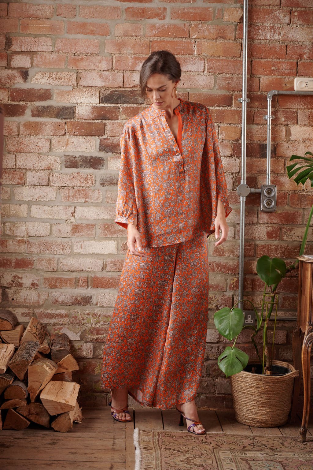 One Hundred Stars Darcy Shirt - Blue Water Clothing