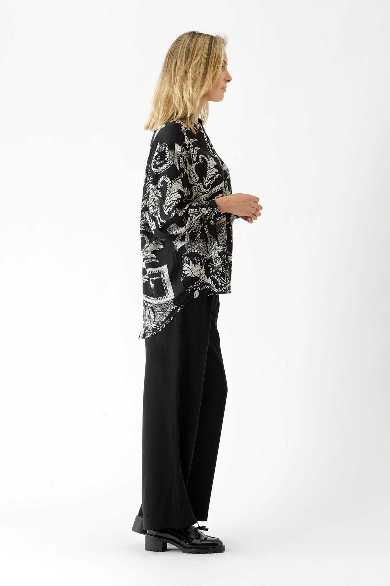 One Hundred Stars Darcy Shirt - Blue Water Clothing