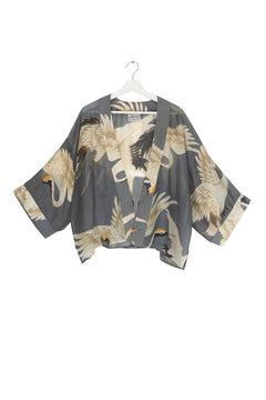 One Hundred StarsOne Hundred Stars Stork KimonoClothingSlate Grey - Blue Water Clothing