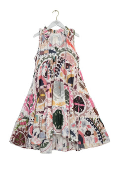 One Hundred Stars Susani Pink Frill Dress - Blue Water Clothing