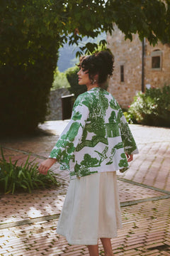 One Hundred StarsOne Hundred Stars Giant Willow Green Summer JacketCoats & Jackets - Blue Water Clothing