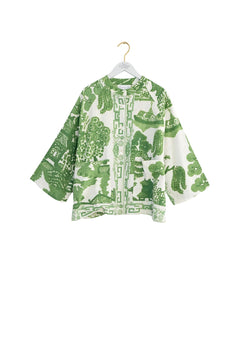 One Hundred StarsOne Hundred Stars Giant Willow Green Summer JacketCoats & Jackets - Blue Water Clothing