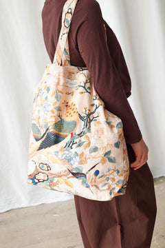 One Hundred StarsOne Hundred Stars Hummingbird Nude Canvas BagAccessories - Blue Water Clothing
