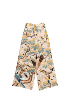 One Hundred StarsOne Hundred Stars Hummingbird Nude Palazzo PantsBottoms - Blue Water Clothing