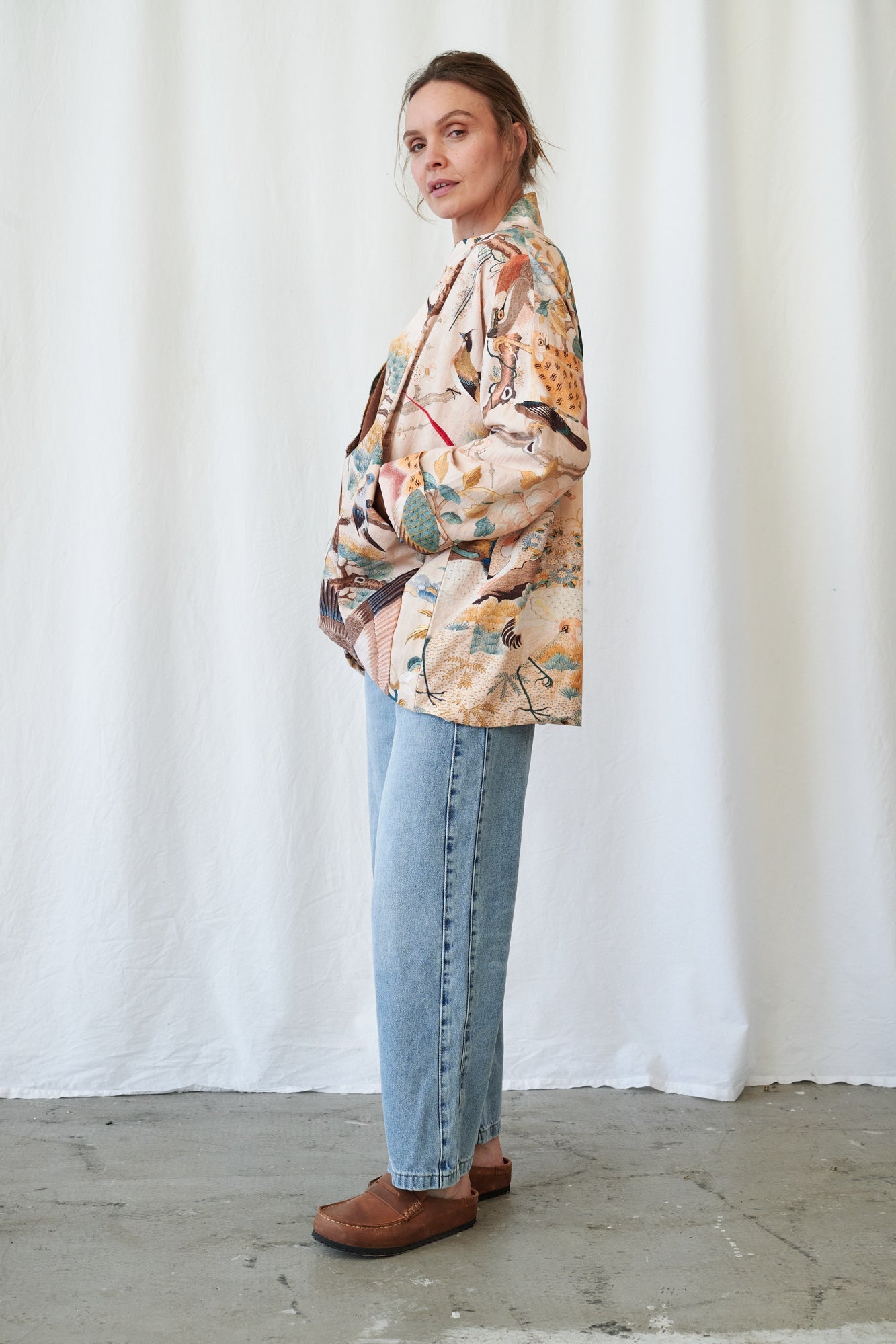 One Hundred StarsOne Hundred Stars Hummingbird Nude Pocket JacketCoats & Jackets - Blue Water Clothing