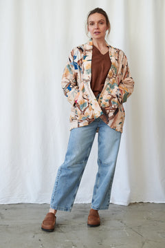 One Hundred StarsOne Hundred Stars Hummingbird Nude Pocket JacketCoats & Jackets - Blue Water Clothing