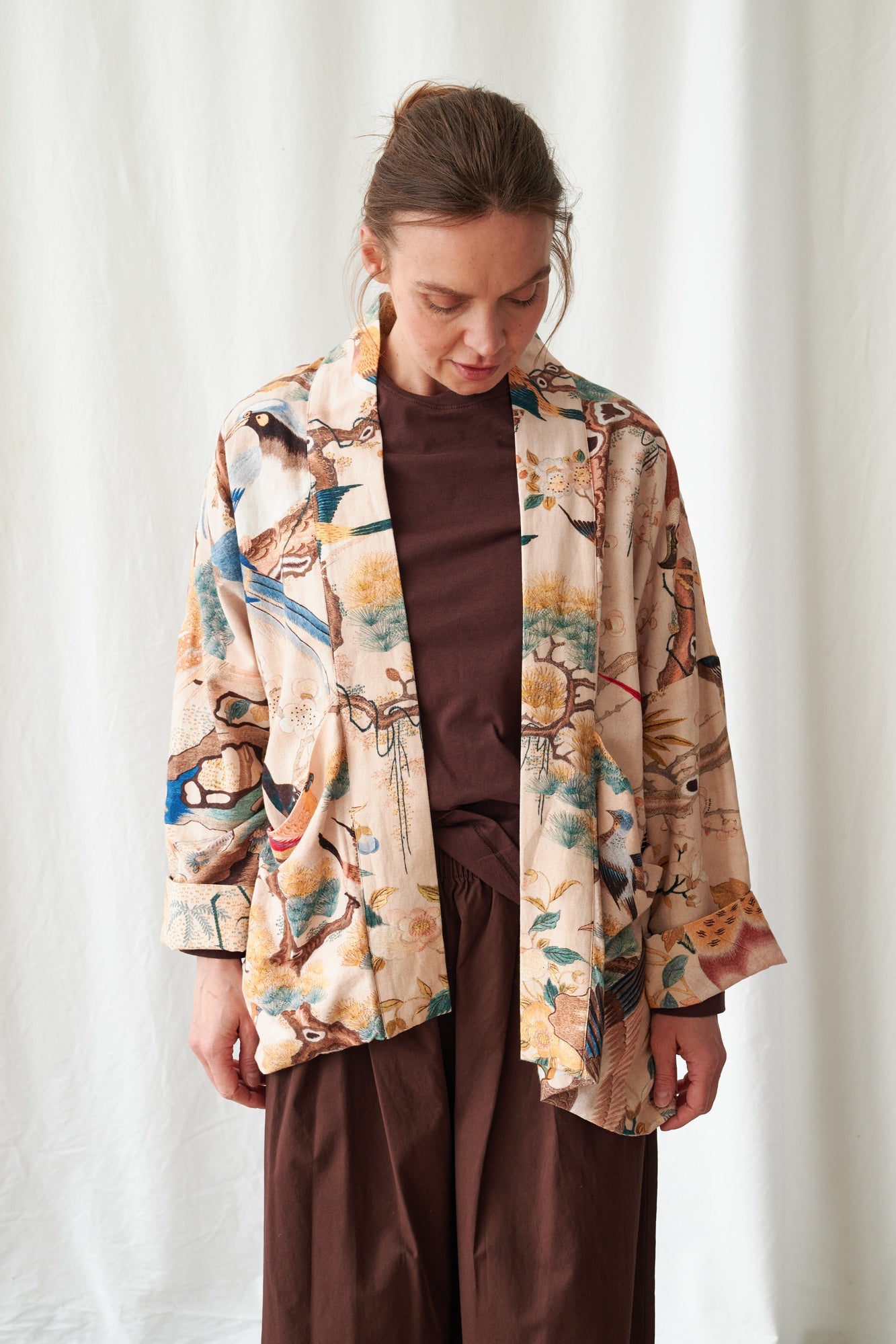 One Hundred StarsOne Hundred Stars Hummingbird Nude Pocket JacketCoats & Jackets - Blue Water Clothing