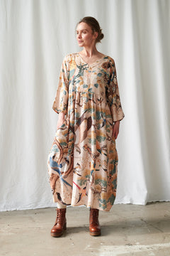 One Hundred StarsOne Hundred Stars Hummingbird Nude Tulip DressDresses - Blue Water Clothing