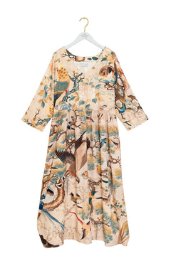 One Hundred StarsOne Hundred Stars Hummingbird Nude Tulip DressDresses - Blue Water Clothing