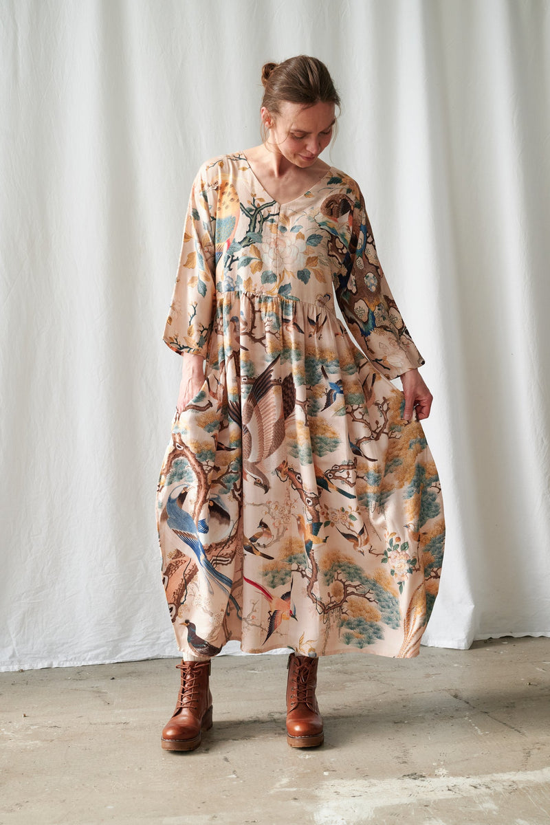 One Hundred StarsOne Hundred Stars Hummingbird Nude Tulip DressDresses - Blue Water Clothing