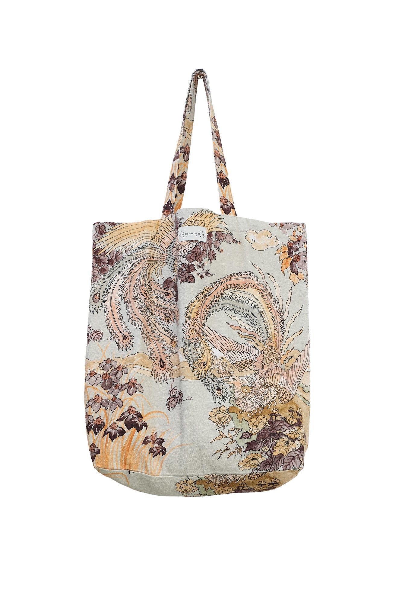 One Hundred StarsOne Hundred Stars Phoenix Grey Canvas BagAccessories - Blue Water Clothing