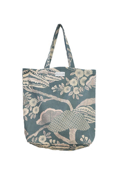 One Hundred StarsOne Hundred Stars Rosa Blue Canvas BagAccessories - Blue Water Clothing