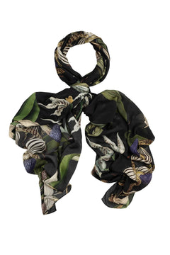 One Hundred StarsOne Hundred Stars Scarf Orchid BlackAccessories - Blue Water Clothing