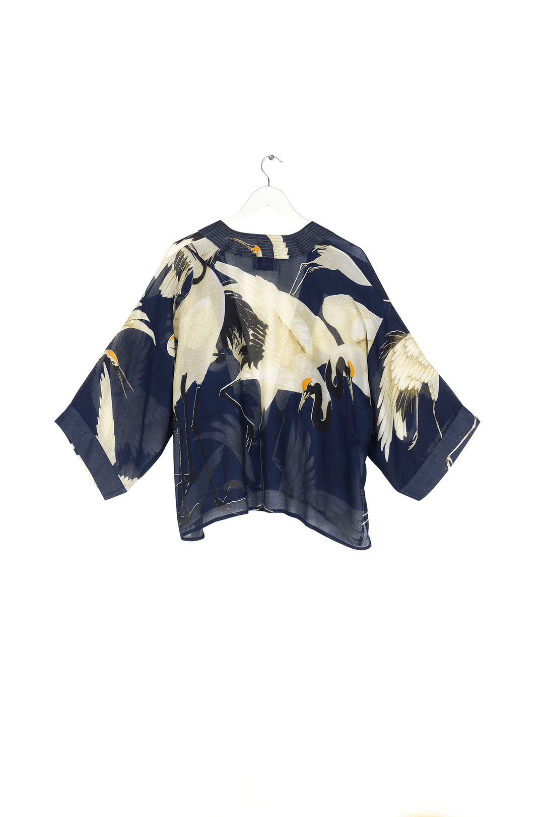 One Hundred StarsOne Hundred Stars Stork KimonoTopsNavy - Blue Water Clothing