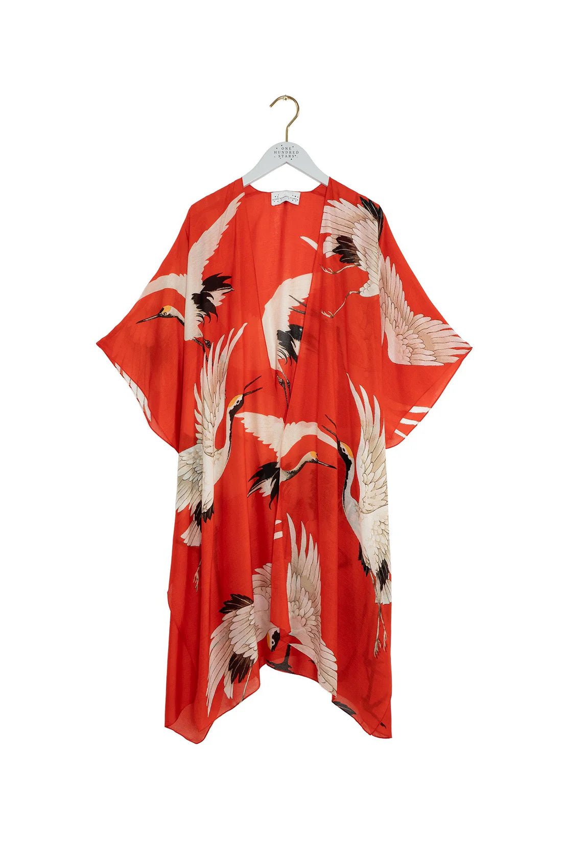 One Hundred StarsOne Hundred Stars Stork Scarlet ThrowoverTops - Blue Water Clothing