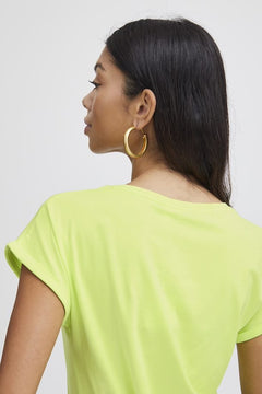 Pamila Plain Jersey T-Shirt - Blue Water Clothing