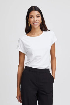 Pamila Plain Jersey T-Shirt - Blue Water Clothing