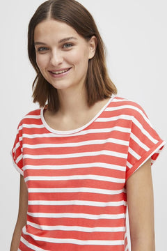 Pamila Stripe T-Shirt - Blue Water Clothing