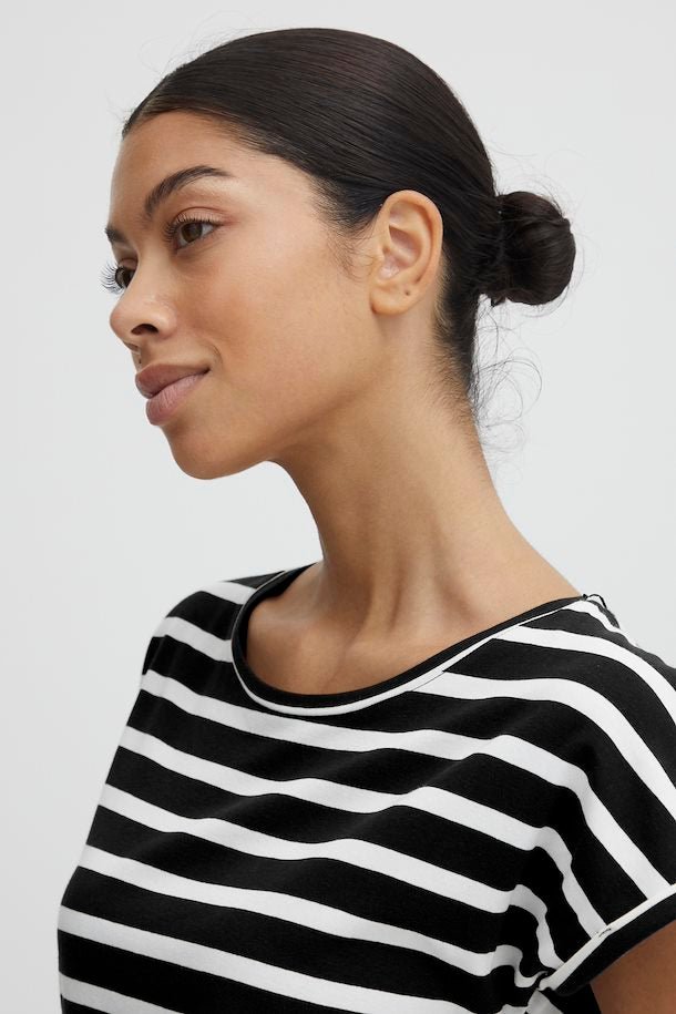 Pamila Stripe T-Shirt - Blue Water Clothing