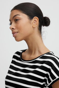 Pamila Stripe T-Shirt - Blue Water Clothing