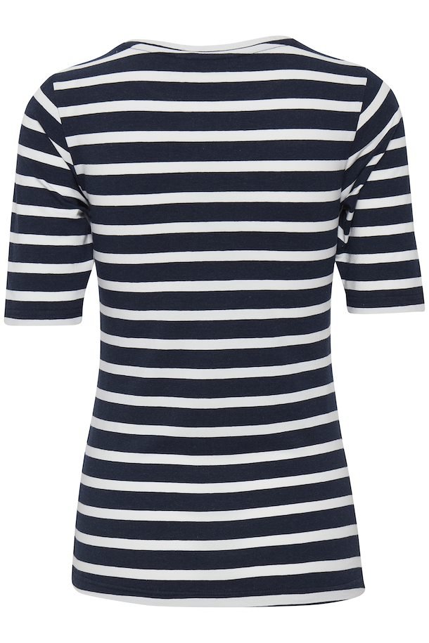 Pamila Stripe T-Shirt - Blue Water Clothing