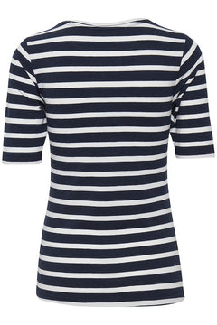 Pamila Stripe T-Shirt - Blue Water Clothing