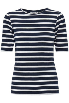 Pamila Stripe T-Shirt - Blue Water Clothing